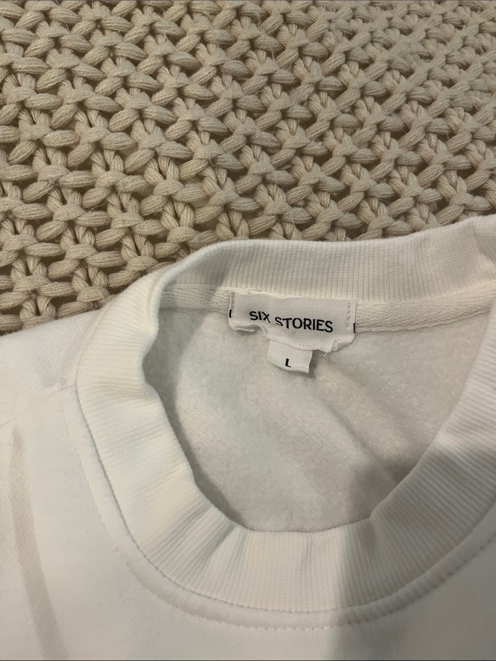 Bride Embroidered White Sweatshirt - Picture 3 of 3